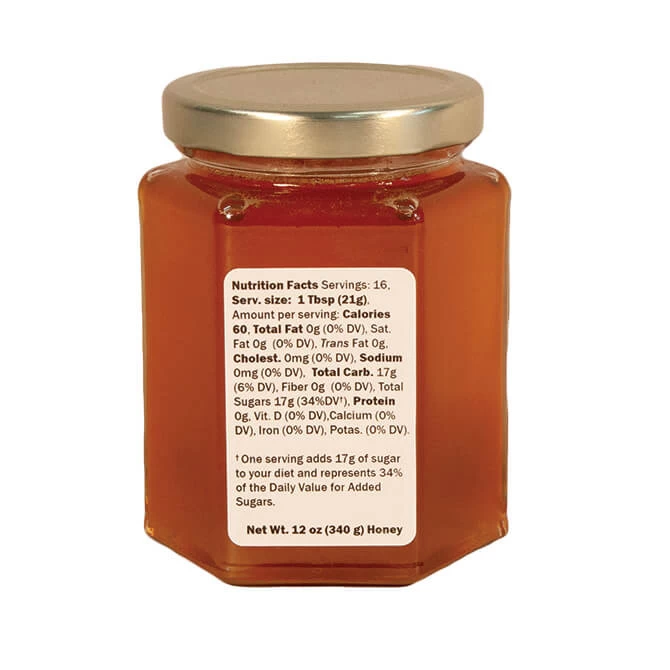 12oz. Hex Jar: 12 Jars - Image 2