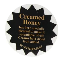 Creamed Honey Label
