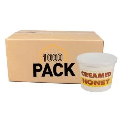 Creamed Honey Cup & Lid:1000PK