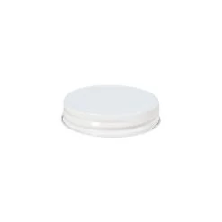 70g White Metal Cap W/ Liner
