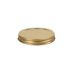 89mm Gold Metal Cap W/Liner