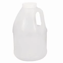 5lb Jug W/ Handle HDPE, W/ Cap