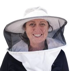 Round Veil & Incorporated Hat